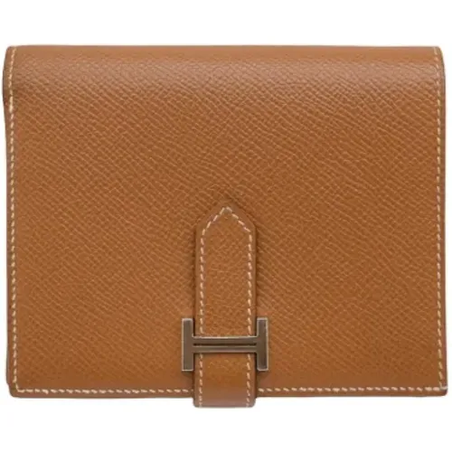 Pre-owned Wallets, female, , Size: ONE SIZE Pre-owned Leather wallets - Hermès Vintage - Modalova