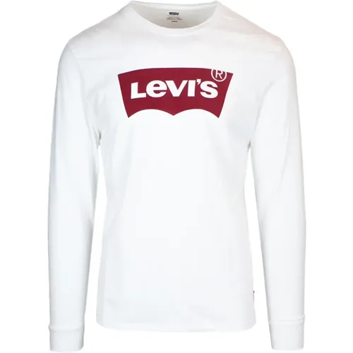 Levi's, Sweatshirts, male, , Size: XS Printed Long Sleeve T-Shirt - Levis - Modalova