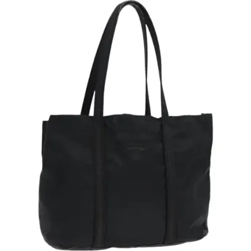 Pre-owned Tote Bags, female, , Size: ONE SIZE Pre-owned Nylon shoulder-bags - Prada Vintage - Modalova