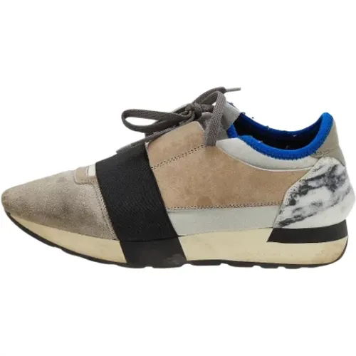 Pre-owned Sneakers, female, , Size: 8 US Pre-owned Leather sneakers - Balenciaga Vintage - Modalova