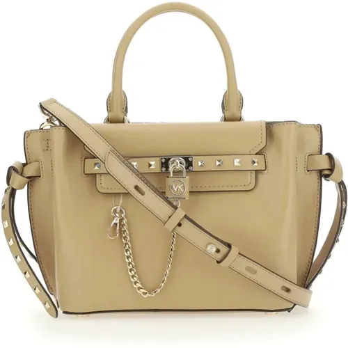 Legacy Satchel Camel Leather Bag , female, Sizes: ONE SIZE - Michael Kors - Modalova