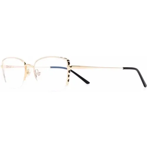 Gold Optical Frame with Accessories , female, Sizes: 54 MM - Cartier - Modalova