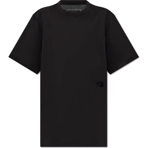T-Shirt mit Taschen , Damen, Größe: 2XS - Y-3 - Modalova