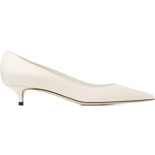Pumps, female, , Size: 8 1/2 US Slip-On Kitten Heel Shoes - Jimmy Choo - Modalova