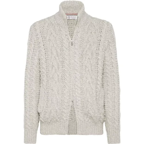 Luxury Sweaters for Men and Women , male, Sizes: L - BRUNELLO CUCINELLI - Modalova