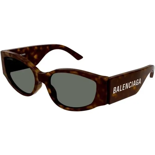Sonnenbrille,Stylische Sonnenbrille BB0258S,Statement Sonnenbrille Bb0258S 002 - Balenciaga - Modalova