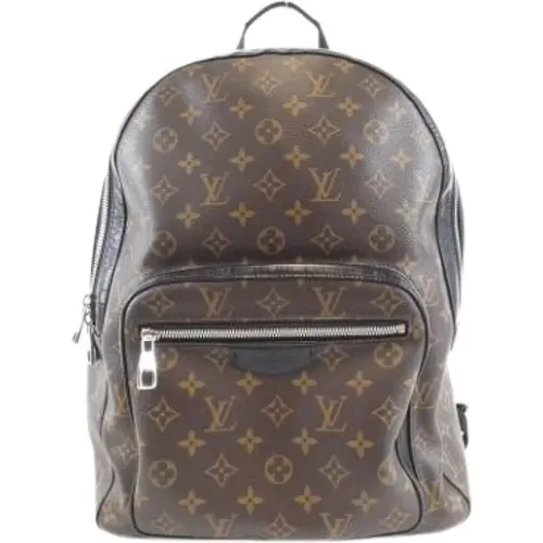 Pre-owned Backpacks, unisex, , Size: ONE SIZE Pre-owned Canvas Backpack - Louis Vuitton Vintage - Modalova