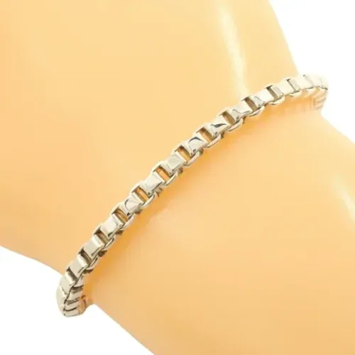 Pre-owned Jewellery, female, , Size: ONE SIZE Pre-owned Silver bracelets - Tiffany & Co. Pre-owned - Modalova