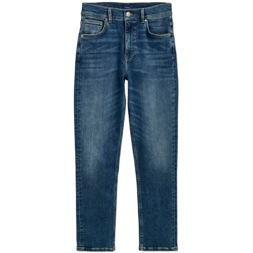 Zeitlose Cropped Slim Jeans Gant - Gant - Modalova