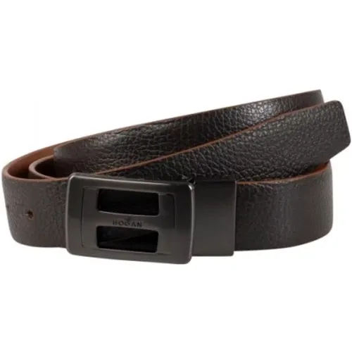 Belts, male, , Size: ONE SIZE Men's Belt Classic Style - Hogan - Modalova