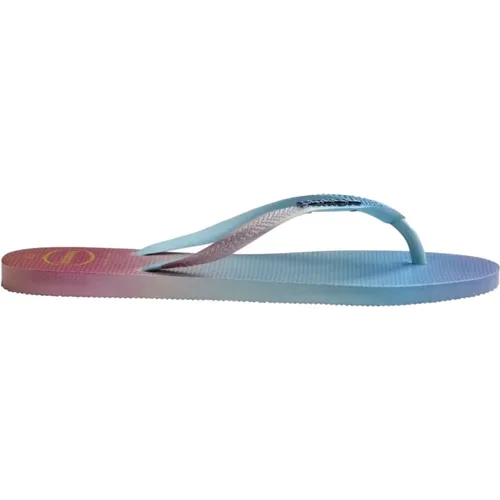 Slim Gradient Sunset Flip Flops , Damen, Größe: 41 EU - Havaianas - Modalova