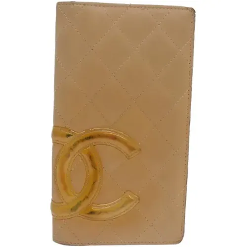 Pre-owned Leather wallets , female, Sizes: ONE SIZE - Chanel Vintage - Modalova