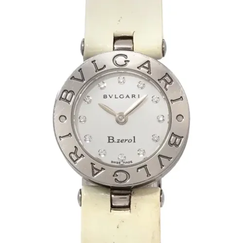 Pre-owned Watches, female, , Size: ONE SIZE Pre-owned Leather watches - Bvlgari Vintage - Modalova