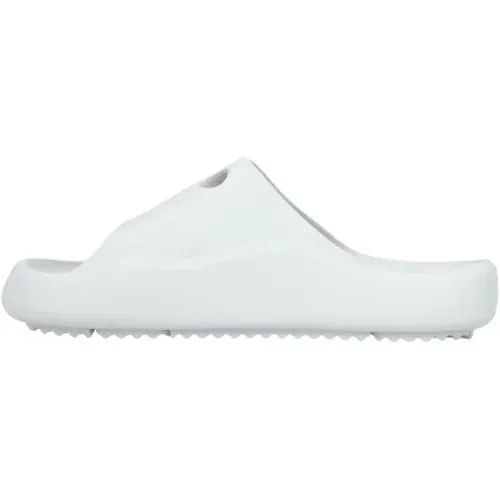 Sliders, male, , Size: 11 US Rubber sandals - Off White - Modalova