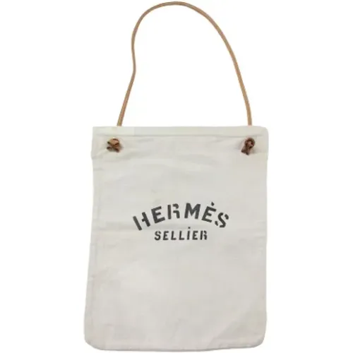 Pre-owned Tote Bags, female, , Size: ONE SIZE Pre-owned Cotton totes - Hermès Vintage - Modalova