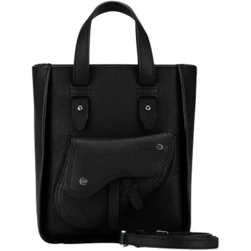 Pre-owned Tote Bags, female, , Size: ONE SIZE Pre-owned Leather totes - Dior Vintage - Modalova