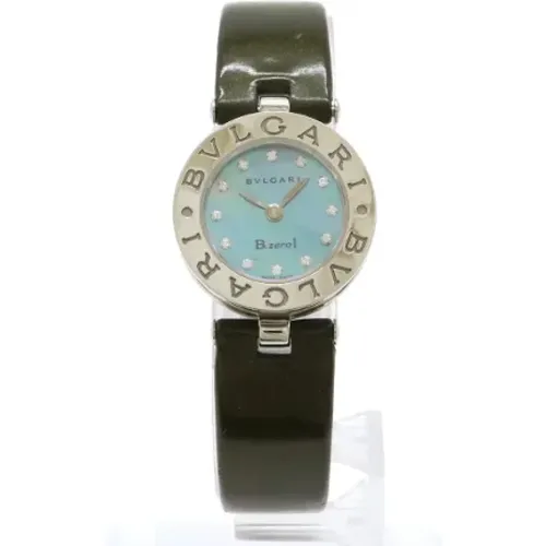 Pre-owned Watches, female, , Size: ONE SIZE Pre-owned Leather watches - Bvlgari Vintage - Modalova