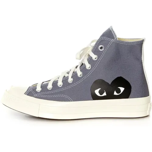 Sneakers, male, , Size: 8 1/2 US Chuck Taylor 1970s High Canvas Sneaker - Comme des Garçons Play - Modalova