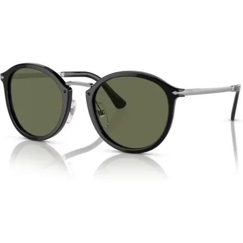 Stylish Sunglasses with Green Lenses , unisex, Sizes: ONE SIZE - Persol - Modalova