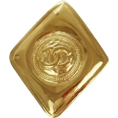 Pre-owned Jewellery, female, , Size: ONE SIZE Pre-owned Metal brooches - Chanel Vintage - Modalova