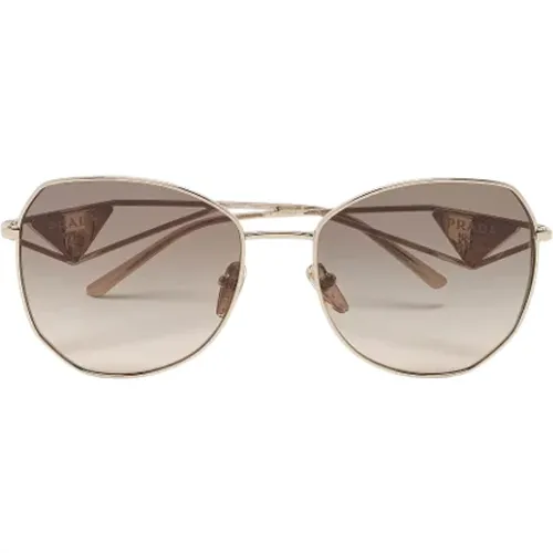 Pre-owned Accessories, female, , Size: ONE SIZE Pre-owned Metal sunglasses - Prada Vintage - Modalova