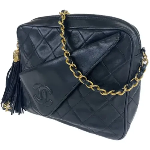 Pre-owned Leather crossbody-bags , female, Sizes: ONE SIZE - Chanel Vintage - Modalova