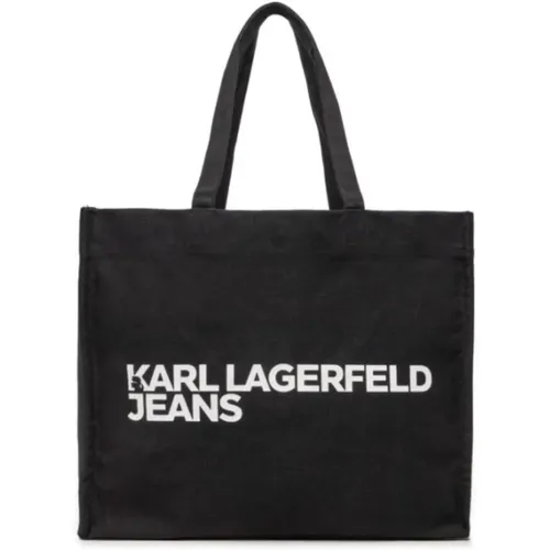 EW Logo Shopper Tasche - Karl Lagerfeld - Modalova