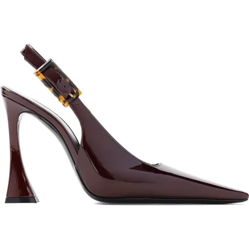 Patent Leather Pumps , female, Sizes: 6 UK, 5 1/2 UK, 7 UK, 4 UK - Saint Laurent - Modalova