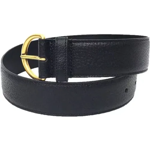 Pre-owned Belts, female, , Size: ONE SIZE Pre-owned Leather belts - Gucci Vintage - Modalova