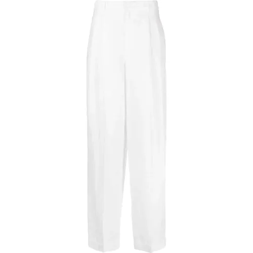 Trousers Cream , female, Sizes: S, M - Ralph Lauren - Modalova