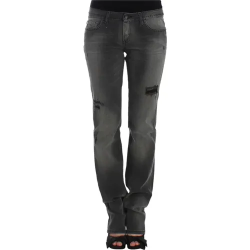 Graue Straight Leg Denim Freude - Costume National - Modalova