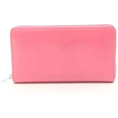 Pre-owned Leather wallets , female, Sizes: ONE SIZE - Balenciaga Vintage - Modalova