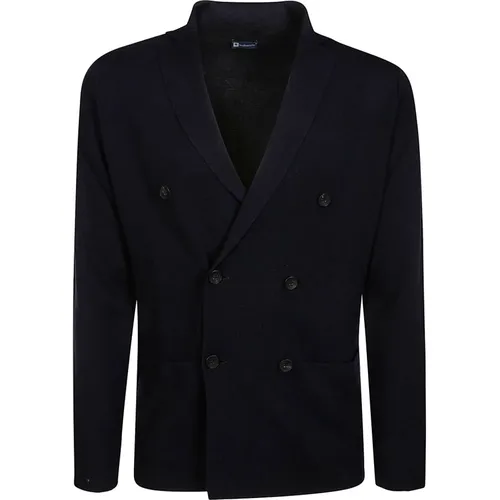 Wool Double-Breasted Jacket , male, Sizes: 3XL - Hindustrie - Modalova