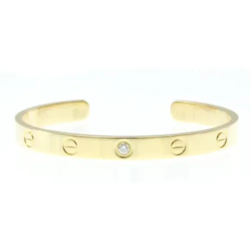 Pre-owned Jewellery, female, , Size: ONE SIZE Pre-owned Gold bracelets - Cartier Vintage - Modalova