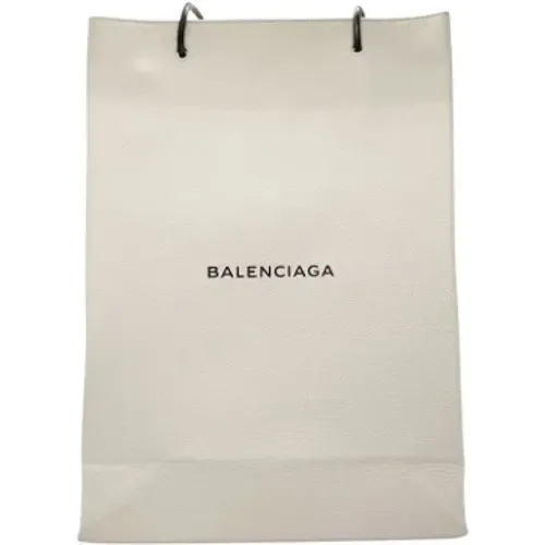 Pre-owned Tote Bags, female, , Size: ONE SIZE Pre-owned Leather handbags - Balenciaga Vintage - Modalova