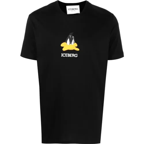 T-shirts and Polos , Herren, Größe: 2XL - Iceberg - Modalova