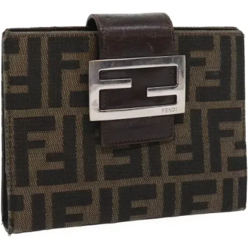 Pre-owned Accessories, female, , Size: ONE SIZE Pre-owned Canvas home-office - Fendi Vintage - Modalova