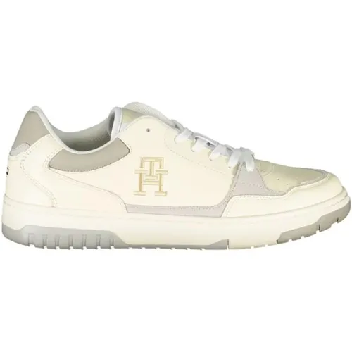 Polyester Sneaker in , male, Sizes: 7 UK, 10 UK, 8 UK, 11 UK, 6 UK, 9 UK - Tommy Hilfiger - Modalova