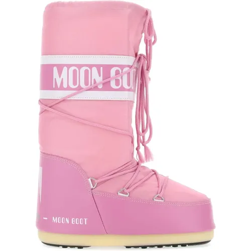 Rosa Icon Stiefel , Damen, Größe: 39 EU - moon boot - Modalova