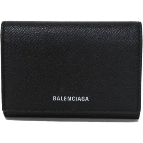 Pre-owned Wallets, unisex, , Size: ONE SIZE Pre-owned Leather home-office - Balenciaga Vintage - Modalova