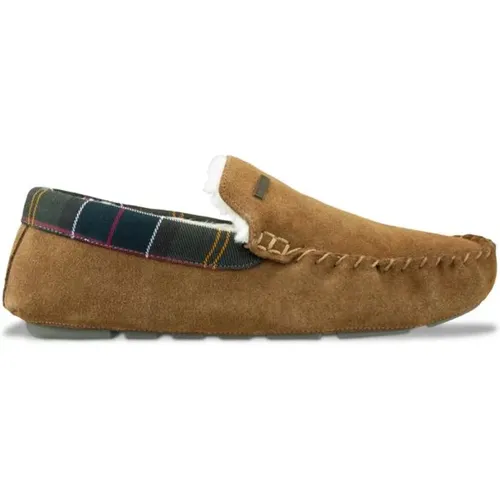 Monty Camel Moccasins , male, Sizes: 9 UK - Barbour - Modalova