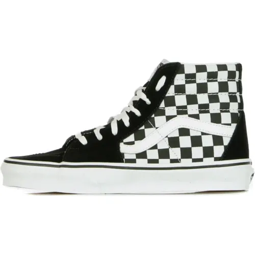 Hohe Checkerboard Sneakers , Herren, Größe: 38 1/2 EU - Vans - Modalova