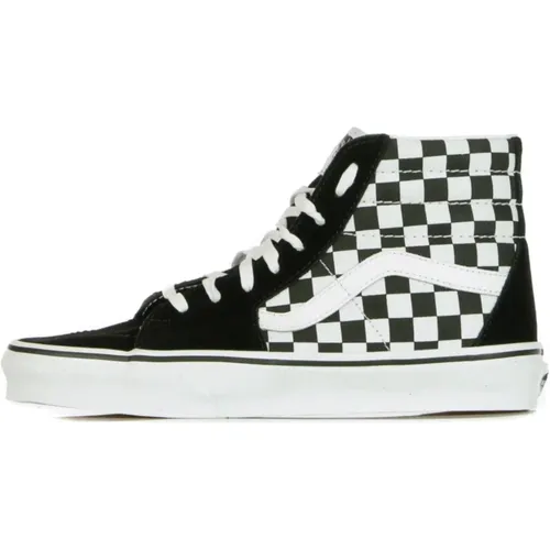 Hohe Checkerboard Sneakers , Herren, Größe: 38 EU - Vans - Modalova