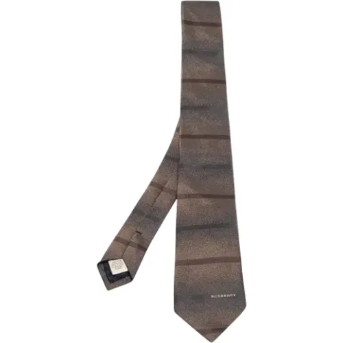 Pre-owned Accessories, male, , Size: ONE SIZE Pre-owned Silk home-office - Burberry Vintage - Modalova