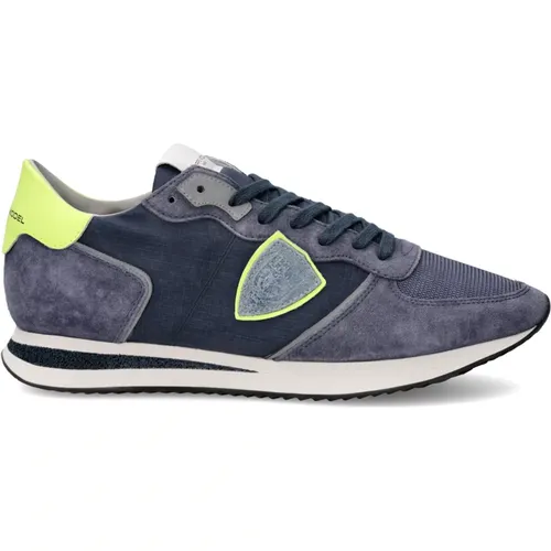 Sneakers Trpx Running Men, Denim Yellow , Herren, Größe: 44 EU - Philippe Model - Modalova