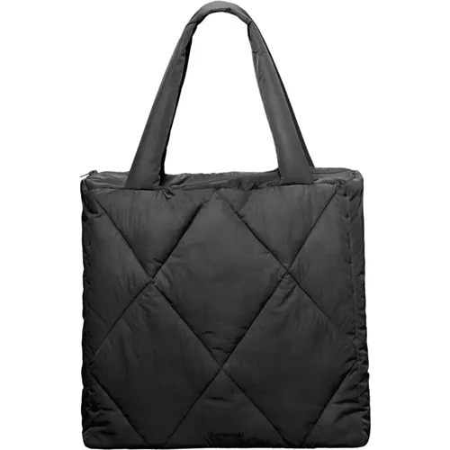 Quilted Nylon Handbag , female, Sizes: ONE SIZE - BomBoogie - Modalova