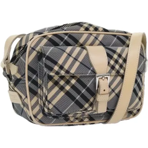 Pre-owned Cross Body Bags, female, , Size: ONE SIZE Pre-owned Nylon shoulder-bags - Burberry Vintage - Modalova