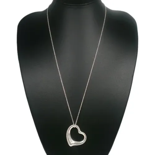 Pre-owned Jewellery, female, , Size: ONE SIZE Pre-owned Silver necklaces - Tiffany & Co. Pre-owned - Modalova