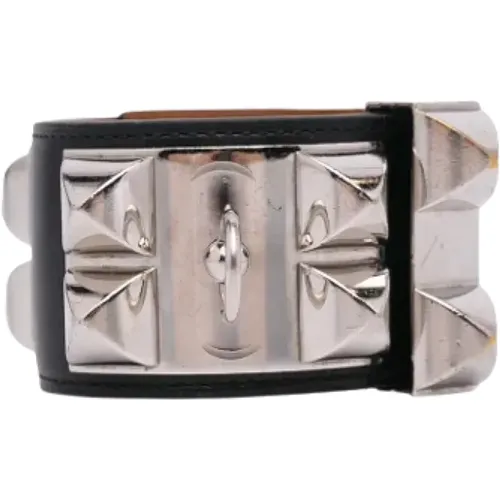 Pre-owned Jewellery, female, , Size: ONE SIZE Pre-owned Leather bracelets - Hermès Vintage - Modalova