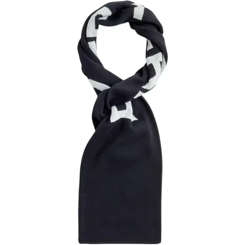 Cotton Scarf with Oversized Graphic Logo , male, Sizes: ONE SIZE - Fred Perry - Modalova
